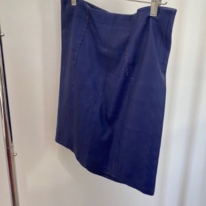 Marc by Marc Jacobs deep purple pencil skirt